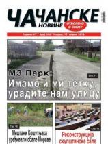 Čačanske novine - Broj 596 - 17. april 2018.