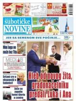Subotičke novine - Broj 33 - 18. avgust 2017.