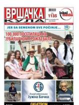 Vršačka kula - Broj 1135 - 22. septembar 2017.