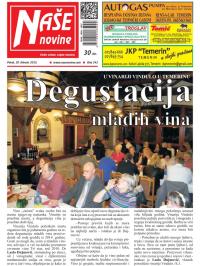 Naše novine, Temerin - broj 242, 20. mar 2015.