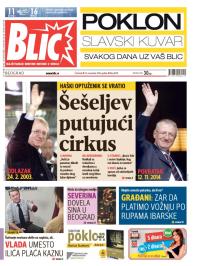 Blic - broj 6378, 13. nov 2014.