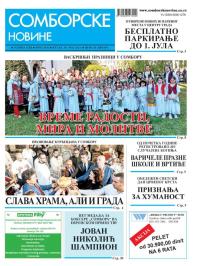 Somborske novine - broj 3646, 10. maj 2024.