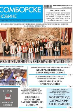 Somborske novine - broj 3592-93, 28. apr 2023.