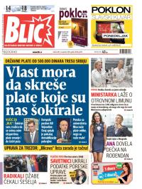 Blic - broj 6373, 8. nov 2014.