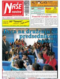 Naše novine, Temerin - broj 222, 25. okt 2013.