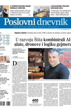 Poslovni Dnevnik - broj 5071, 16. apr 2024.