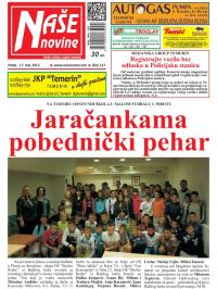 Naše novine, Temerin - broj 217, 17. maj 2013.