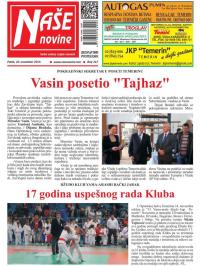 Naše novine, Temerin - broj 247, 20. nov 2015.