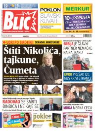 Blic - broj 6379, 14. nov 2014.