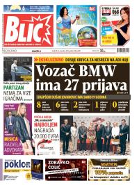 Blic - broj 6391, 26. nov 2014.