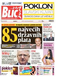 Blic - broj 6372, 7. nov 2014.