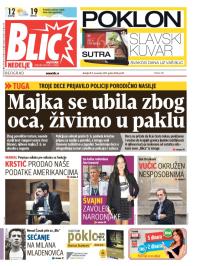Blic - broj 6374, 9. nov 2014.