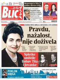 Blic - broj 5997, 21. okt 2013.