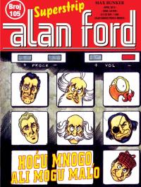 Alan Ford - broj 105, 1. apr 2012.