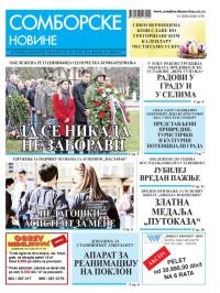 Somborske novine - broj 3640, 29. mar 2024.