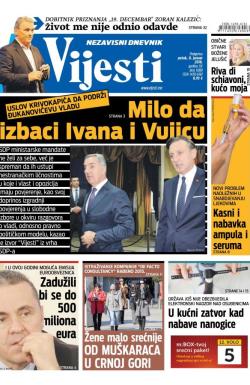 Vijesti - broj 6388, 8. jan 2016.
