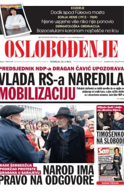 Oslobođenje - broj 24.145, 23. feb 2014.