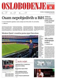 Oslobođenje - broj 26483, 16. sep 2020.