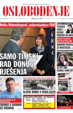 Oslobođenje - broj 24.505, 18. feb 2015.