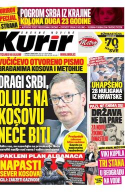 Kurir - broj 1613, 4. avg 2018.
