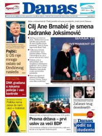 Danas - broj 7466, 9. mar 2018.