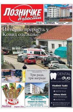 Lozničke novosti - broj 663, 27. nov 2020.