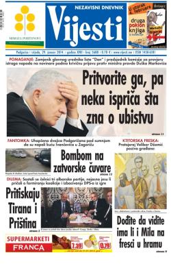 Vijesti - broj 5688, 29. jan 2014.
