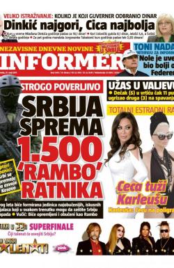 Informer - broj 1549, 31. maj 2017.