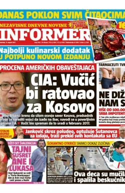 Informer - broj 1616, 17. avg 2017.