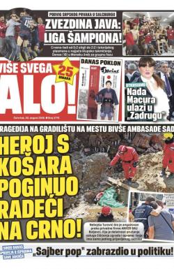 Alo - broj 3775, 30. avg 2018.