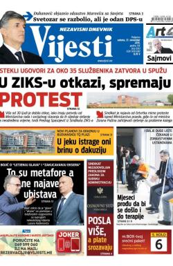 Vijesti - broj 6343, 21. nov 2015.