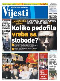 Vijesti - broj 6296, 5. okt 2015.
