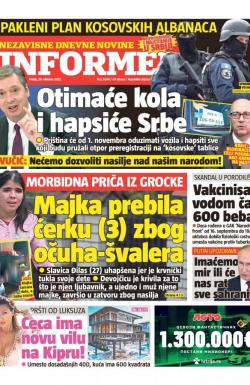 Informer - broj 3204, 28. okt 2022.