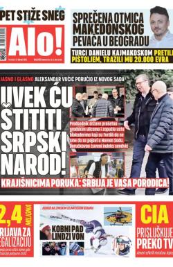Alo - broj 6426, 9. feb 2026.