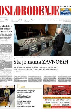 Oslobođenje - broj 26219, 24. nov 2019.