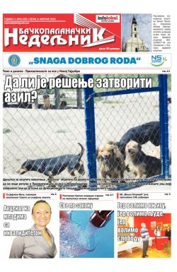 Nedeljne novine, B. Palanka - broj 228, 6. feb 2015.