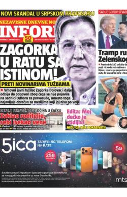 Informer - broj 4154, 8. dec 2025.