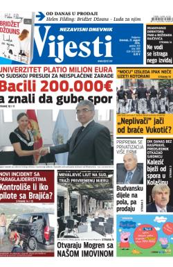 Vijesti - broj 5891, 21. avg 2014.