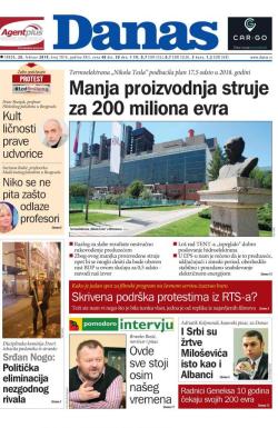 Danas - broj 7814, 20. feb 2019.