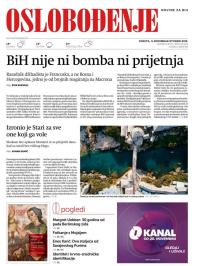 Oslobođenje - broj 26204, 9. nov 2019.
