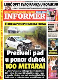 Informer CG - broj 708, 30. avg 2014.
