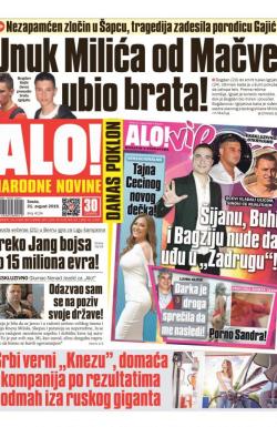 Alo - broj 4124, 21. avg 2019.