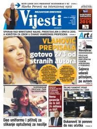 Vijesti - broj 5914, 13. sep 2014.