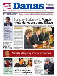 Danas - broj 6647, 11. dec 2015.