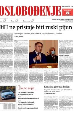 Oslobođenje - broj 26560, 16. dec 2020.
