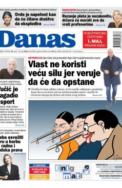 Danas - broj 9901, 30. apr 2025.