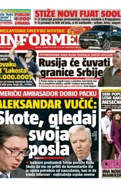 Informer - broj 1542, 23. maj 2017.