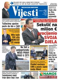 Vijesti - broj 6017, 25. dec 2014.