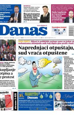 Danas - broj 10105, 27. dec 2025.