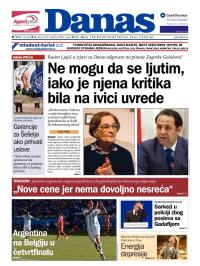 Danas - broj 6120, 2. jul 2014.
